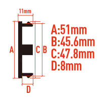 Juego De 4 Cubiertas De Eje De Rueda Para Coche 51mm ABS Sin Logo Cubiertas Antipolvo Para Ruedas Decoraciones Exteriores Accesorios De Auto - details 0