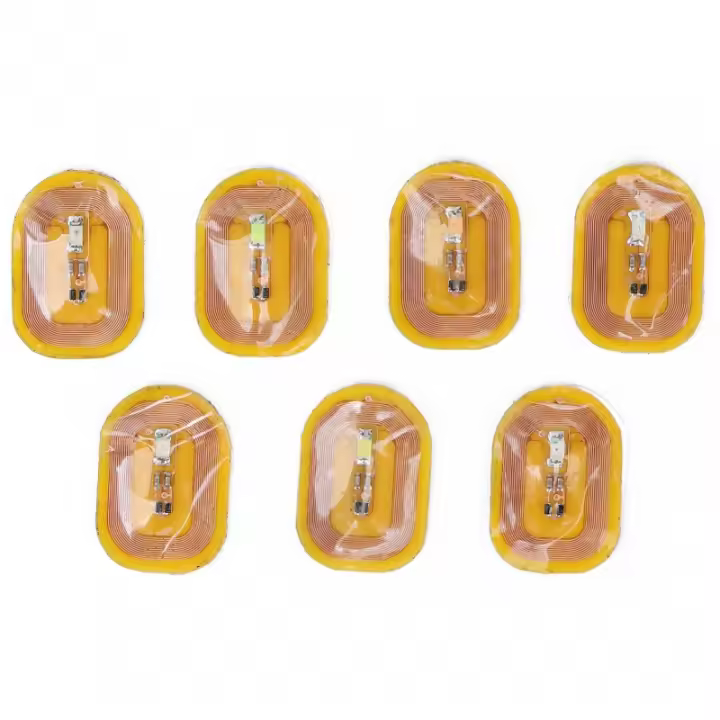 7pcs NFC Iluminación De Uñas Con Diferentes Colores Pegatinas Adhesivas Inteligentes Para Arte De Uñas ABS Glow En La Oscuridad - 1