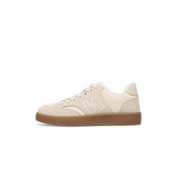 Zapatillas Sneakers para mujer con diseño N Zapatos casuales planos color negro rojo y beige yh39 - details 3