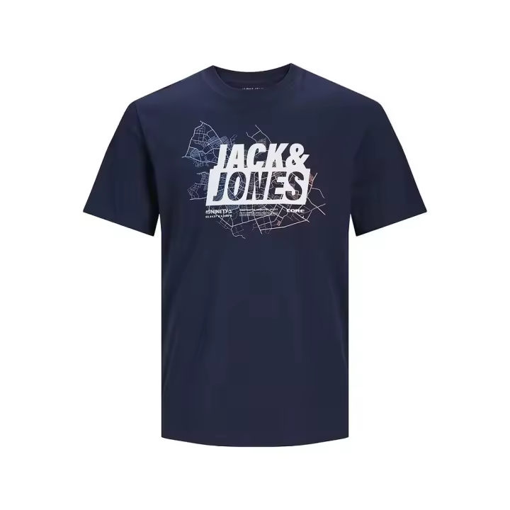 Camiseta JACK & JONES JCOMAP LOGO TEE SS 12252376 MARINO Marino - 1