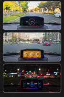 Sistema Inteligente De Coche Multi-función P4 OBD + GPS HUD Pantalla LCD De 6.2 Pulgadas Muestra De Velocidad Turbina Acelerómetro Inclinometro - details 19