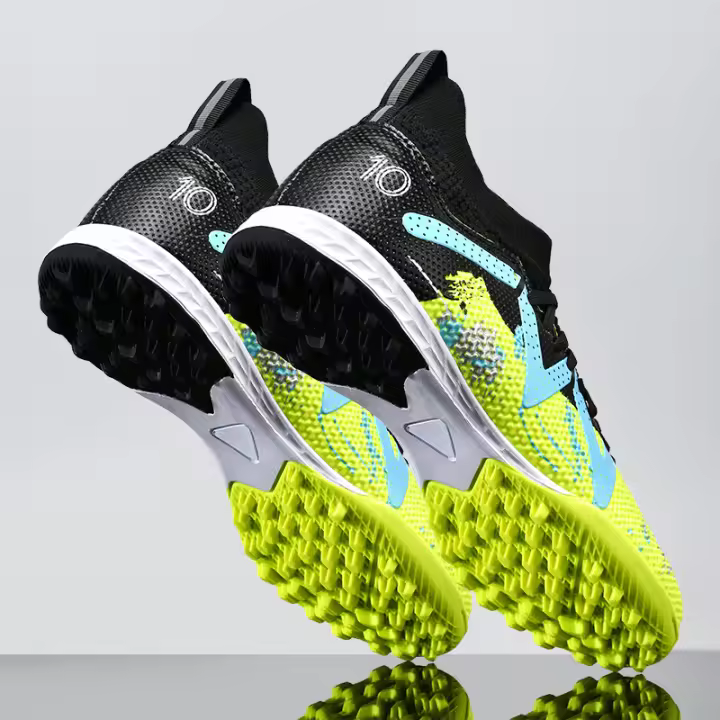 Zapatos De Fútbol Profesionales TF Resistentes Para Adolescentes Durable High Tops Entrenamiento Adulto Antideslizante Zapatos De Fútbol - 1