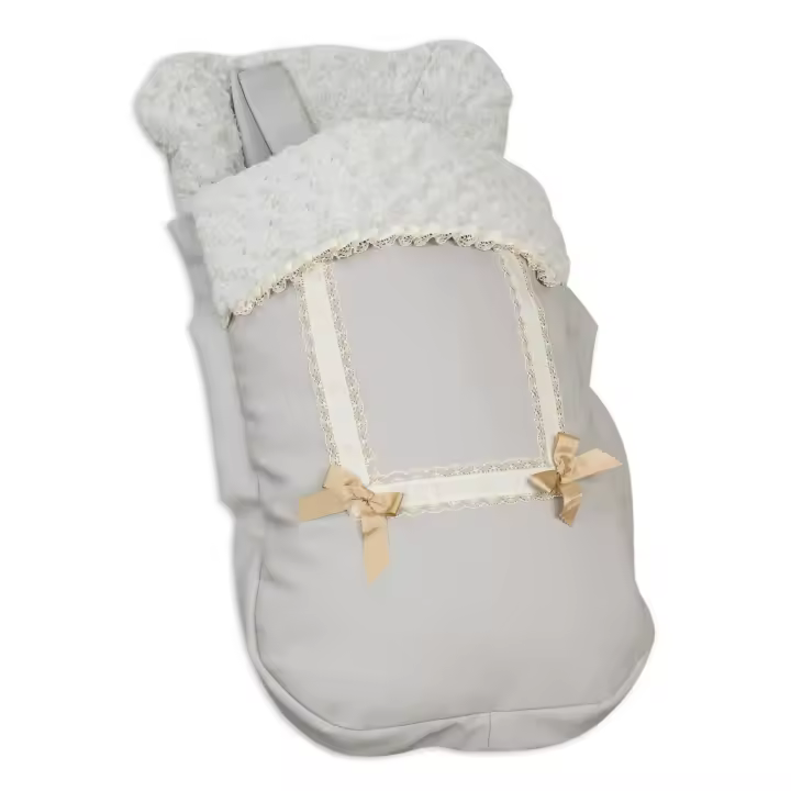 SACO UNIVERSAL DE SILLA DESMONTABLE, EXTERIOR EN POLIPIEL DE LA COLECCIÓN LEATHER + CUBREARNÉS - 1
