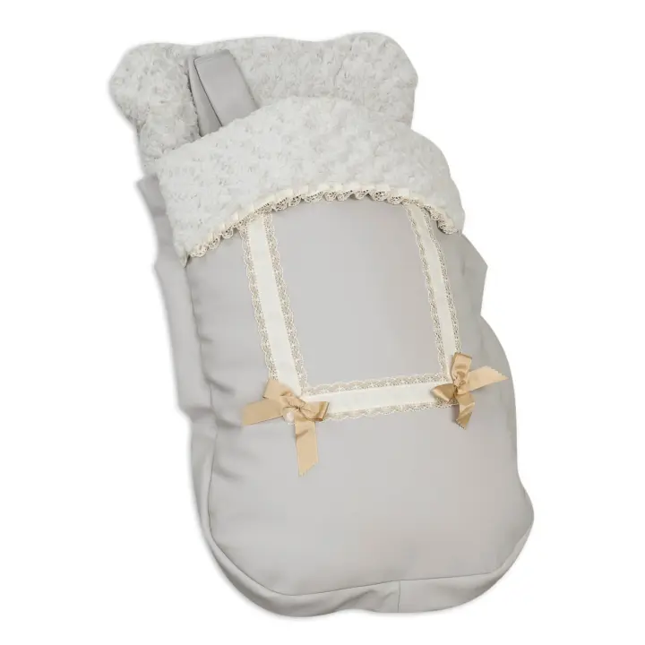 SACO UNIVERSAL DE SILLA DESMONTABLE, EXTERIOR EN POLIPIEL DE LA COLECCIÓN LEATHER + CUBREARNÉS - 1