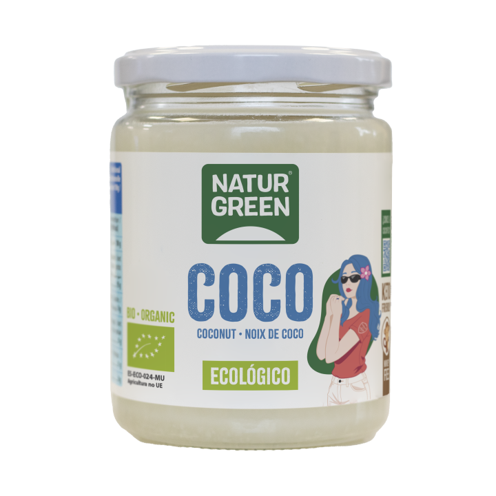 Aceite Virgen de Coco 400g/430ml NaturGreen
