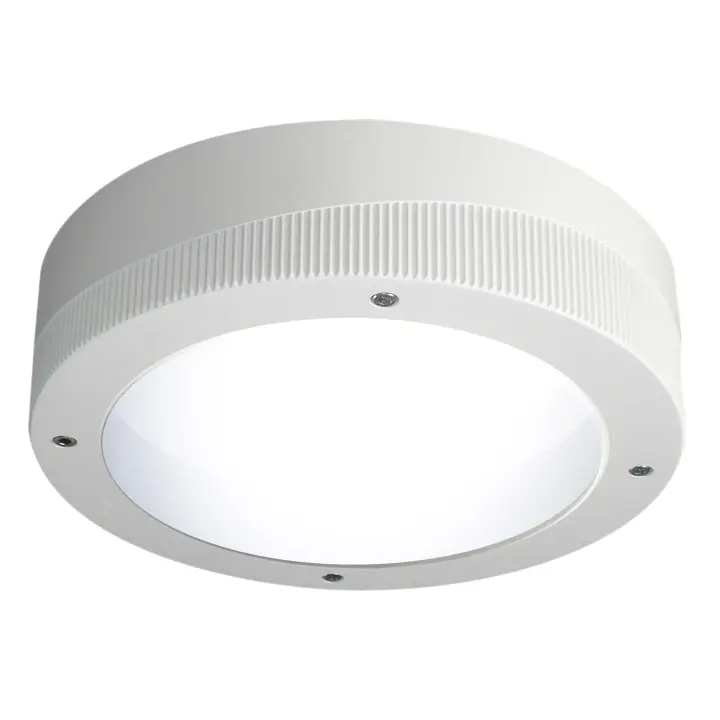 Aplique de Pared Novolux Lighting TABU Exterior Redondo ø42 E27 HAL 100W Blanco IP65 Aluminio - 1
