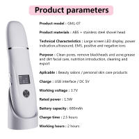 Limpiador De Piel Con Ultrasonidos Eliminador De Quistes Faciales Herramienta De Limpieza Profunda Para Eliminar Acné Y Quistes Negro Espátula Facial USB Recargable Metal - details 15
