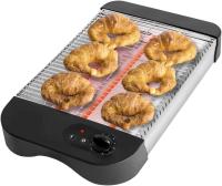 TOSTADORA PAN HORIZONTAL 600W 6 POTENCIAS TOSTADORA PLANA RESISTENCIAS DE CUARZO BANDEJA RECOGEMIGAS CALIDAD GARANTIA - details 1