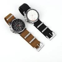 Correa De Reloj De Nylon De Alta Calidad Reemplazo De Cuerda Militar Tejido Balístico Con Tirantes Ribbed 20mm 22mm Accesorios - details 7
