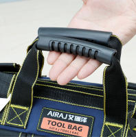 Bolsa De Herramientas AIRAJ Para Electricistas Y Carpinteros Multifuncional Portátil De Tela Gruesa Para Instalación Y Mantenimiento - details 7