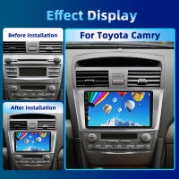 Podofo Radio de coche Android 2 Din para Toyota Camry 2006 2007 2008 2009 2010 2011 Carplay 8+128GB AI Voice WIFI+4G DSP GPS Navegación Multimedia Reproductor de Video - details 1