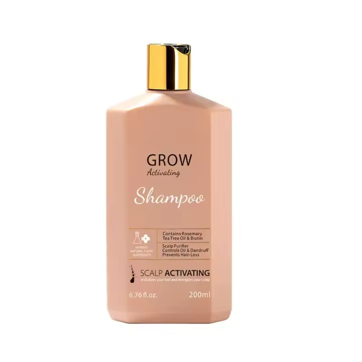 Champú activador del crecimiento capilar, champú y tónico activador del cuero cabelludo, tónico activador del crecimiento capilar, paquete para la caída del cabello, nutre, rejuvenece y previene la caída del cabello (1 set) - 1