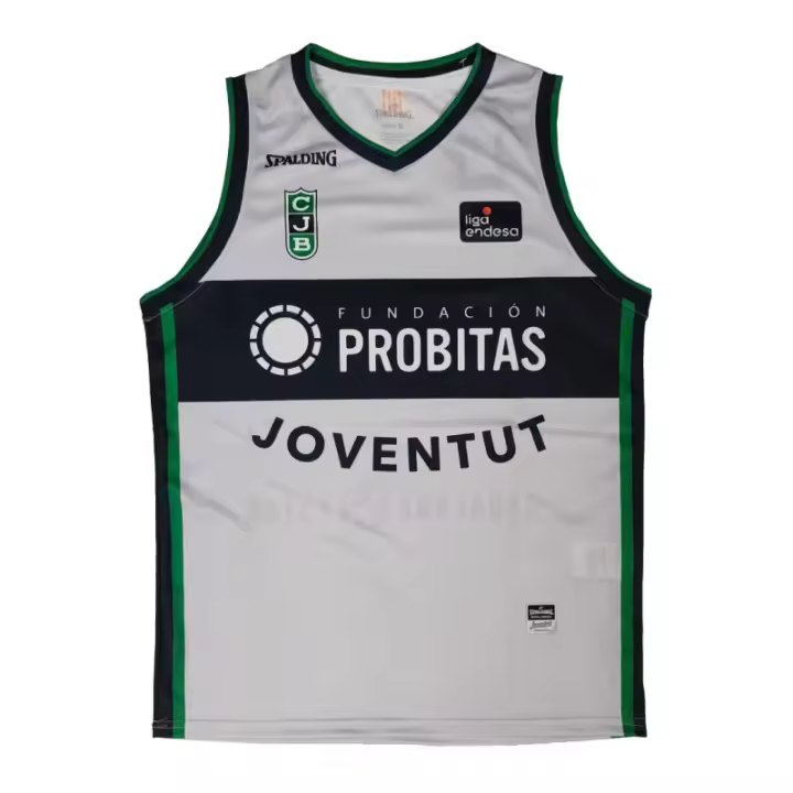 Camiseta Baloncesto Joventut Badalona Segunda Equipacion Spalding Liga Endesa 2024 - 1