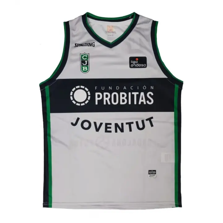 Camiseta Baloncesto Joventut Badalona Segunda Equipacion Spalding Liga Endesa 2024 - 1