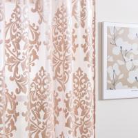 1 Pieza De Cortinas De Encaje Francés Rosa Con Diseño De Fénix Para Decoración De Sala De Estar Y Dormitorio Montaje En Pared - details 2
