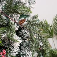 Guirnalda De Navidad Con Bayas Rojas Y Conos De Pino Adorno Decorativo Para Fiesta Bodas Y Estufa Regalo De Artesanía Artificial - details 7