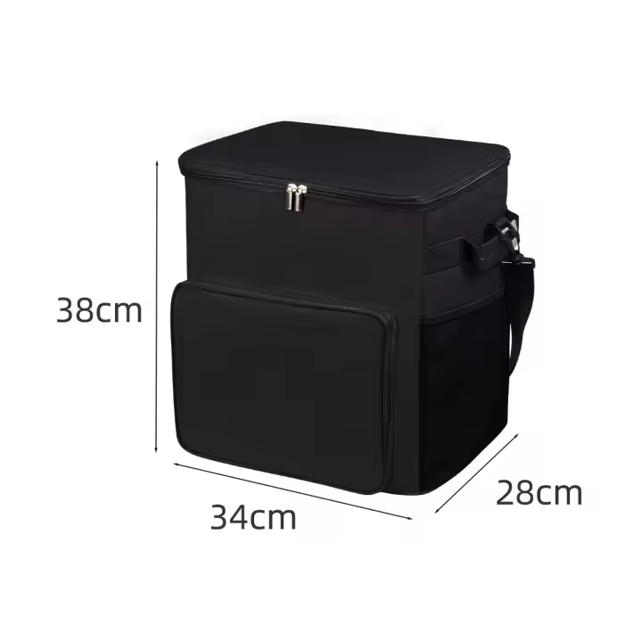 Nueva bolsa de hielo aislante de tela Oxford de gran capacidad para exteriores, portátil, para remolcador, camping, picnic, caja aislante - 1