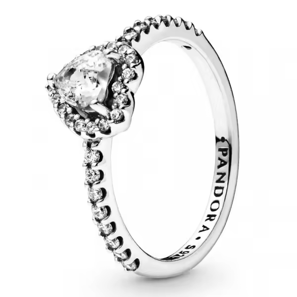 Pandora - Anillo Corazón en Relieve 198421C01 - 1