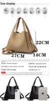 Bolso De Mano Grande De Cuero Suave Auténtico Para Mujer Bolsos De Hombro Cruzados Tote Messenger Bolso De Capacidad Grande - details 2