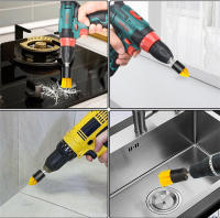 Kit De Limpieza Universal 11 Piezas Cepillo De Enchufe Para Cocina Piscina Y Coche Fundas De Limpieza Taperadas Herramienta De Limpieza Eléctrica - details 11