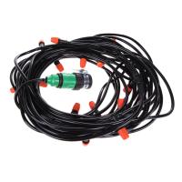 Sistema De Riego Por Drip Automático Kit De Riego Para Jardín Herramientas Ajustables Ahorro De Agua Con Conector De Goma - details 1