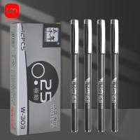 Lápiz De Gel WQN 3/6/12 Piezas Color Gris Tubo Medio De Aguja Plástico 0.25mm Tinta Negra Escritura Suave Para Oficina Y Escuela - details 2