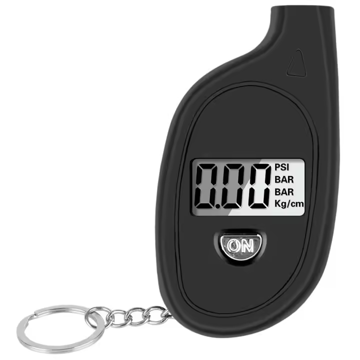 Medidor De Presión De Neumáticos Electrónico Digital De Precisión Alta Mini Para Viajes Autónomos Y Coches Herramienta Esencial De Inspección - 1