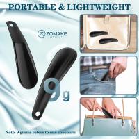 Cuchara Profesional Portátil Mini Para Calzado Durable De Plástico Auxiliar De Cambio De Zapatos Flexible Para Niños - details 3