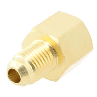Adaptador De Acondicionador De Coche R134A R12 Con Conexión Rápida 1/2" ACME Hembra Y 1/4" SAE De Cobre De Alta Calidad Para Inyector De Combustible - details 21