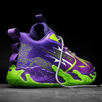 Nuevos Zapatos De Baloncesto Para Hombres Transpirables Y Cómodos Zapatillas Deportivas De Diseñador Para Entrenamiento Al Aire Libre Y Uso En Pista Correa De Encaje Suela De Goma Talla Verdadera Para Principiantes - details 9