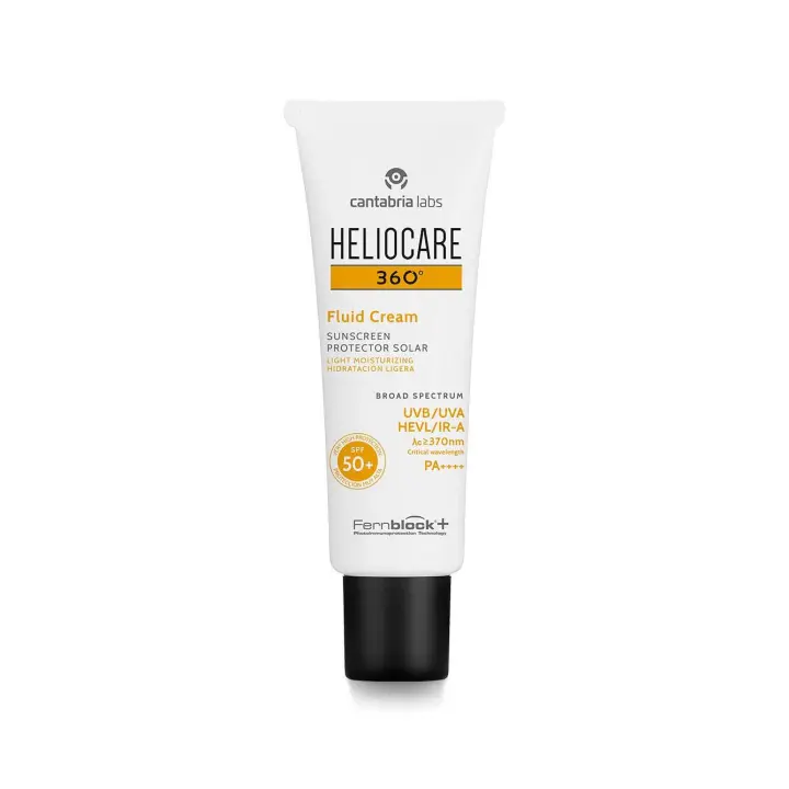 Cantabria Labs Heliocare 360 Fluid Crema | Protector Solar Completa SPF 50 - 1