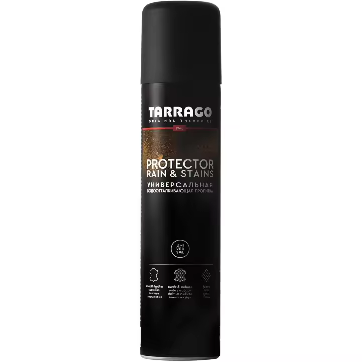 Don Mendo TARRAGO Protector Universal  Spray Impermeabilizante para Calzado  Para Superficies de Cuero y Textiles  Protege del Agua y Lluvia  Apto para todo tipo de Zapatos y Superficies  Invisible Envase de 250 ml - 1