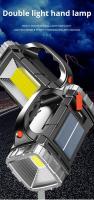 Linterna LED Recargable De Alta Potencia Multifuncional Portátil Con Luz Lateral Impermeable Y Modos De Iluminación Variados Para Camping Exploración Mantenimiento Y Trabajo Nocturno - details 6
