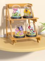 Juego De Construcción De Bloques Insectos Y Flores Set De Abeja Mariposa Y Plantas Con Cubierta Antisuciedad Juguetes DIY Para Niños Regalos De Navidad Educativo Y Divertido Para Adolescentes Y Adultos - details 10