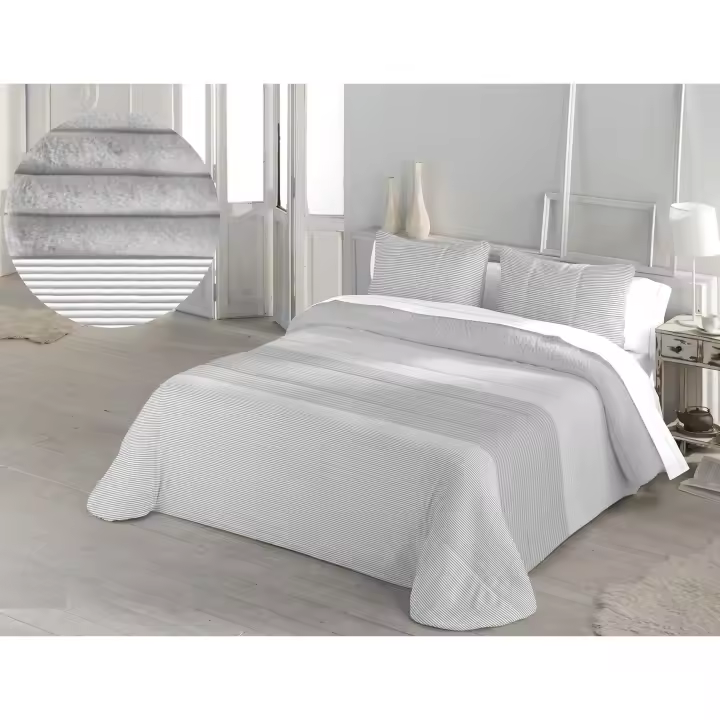 Plusdescanso- Edredón COMFORTER SHERPA Rune con borreguillo por el interior. Ligero y super calentito. Comodidad absoluta, descanso total. Producto TOP, calidad nacional. - 1