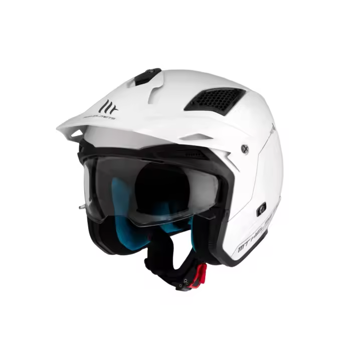 Casco De Moto Trial District Sv S Solid -06 Mt Helmets - 1
