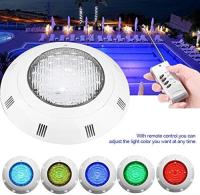 Luz de Pool, 30W RGB 300 LED Proyector de Piscina Luz Nocturna Luces LED sumergibles Imperables with Remote Control [Clase de eficiencia energética A +++] - details 2