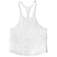 Camiseta De Gimnasio Para Hombres Musculado Running Deporte Sin Mangas Hombros Descubiertos Verano Algodón Transpirable Cómodo Ropa De Entrenamiento - details 17