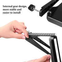 Organizador Multifuncional De Pantalla De TV Ecológico Para Hogar Y Oficina Rack De Almacenamiento Práctico Con Estante Superior Soporte Para Monitor Tamaño M - details 1