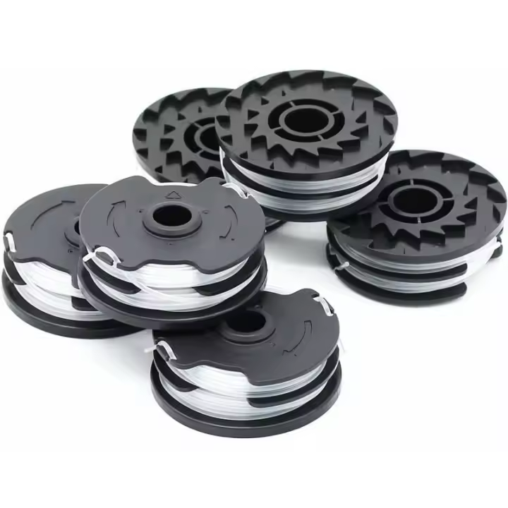 SOMY Pack de 6 bobinas de recambio, sustituye a Greenworks Compatible con modelo: 2900719 Desbrozadora inalámbrica - 1