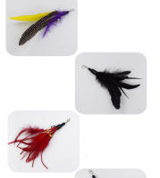 Juguete Interactivo Para Gatos Con Plumas Palanca Retráctil Con Campana Repuesto Para Refill Ideal Para Gatitos - details 11