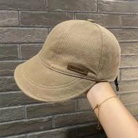 Gorro De Pescador De Verano Para Mujer Con Protección UV Ajustable De Algodón Amplio Sombrilla Plegable Para Playa Y Exterior - details 10