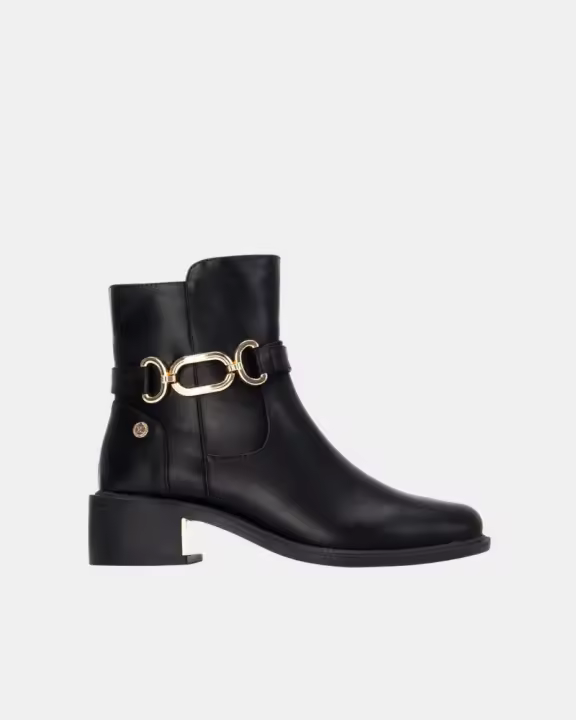XTI 144398 Botines Bajos Mujer Negro - 1