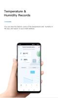 Sensor De Temperatura Y Humedad Bluetooth Mini Con Pantalla LCD Control Remoto Por App Tuya Y Voz Compatible Con Google Thermometer Hygrometer - details 3