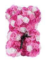 Rosa Artificial De Tedeo Para Decoración De Hogar Y Bodas Aniversarios Y Año Nuevo Sin Caja Estilo De Flor Cotton - details 13