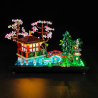 Luz LED Lazishi 10315 Para Jardín Tranquilo Bloques De Construcción Regalo Accesorios De Iluminación Solo Luz Compatible Con Lego Material Plástico - details 0