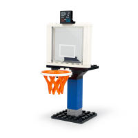 Bloques De Construcción De Basquetbol Para Escenario Campo De Juego Campus Cage Deportes KOBES Reunión Field Street Comunidad Modelo De Edificios Y Pabellones - details 3