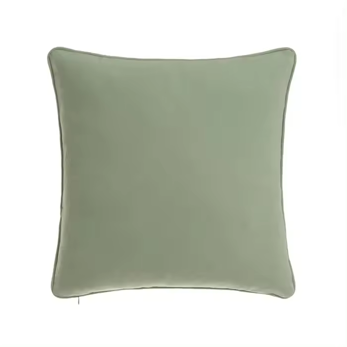Cojín Avalon Terciopelo Verde Cuadrado (45x45 cm) - 1
