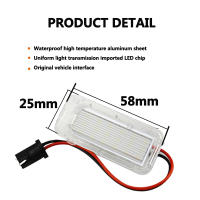 Luz De Placa De Automóvil 12V Para Ford Focus MK2 MK3 Fiesta Mondeo MK4 C Max MK1 Kuga Galaxy T10 Lámpara LED Accesorios Automotrices - details 4