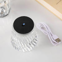 Lámpara De Cristal USB Recargable LED Para Dormitorio Y Sala De Estar Decoración De Fiesta Luz Creativa LT048 - details 5